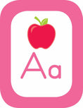 Load image into Gallery viewer, Alphabet Cards with Images Bulletin Board | Just Teach | Schoolgirl Style | UPRINT