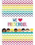 Load image into Gallery viewer, We HEART Posters | Rainbow Classroom Decor | Just Teach | UPRINT | Schoolgirl Style