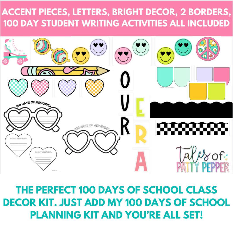100th Day of School Bulletin Board Kit