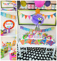 Load image into Gallery viewer, Table/Center Signs | Monster Mania | UPRINT | Schoolgirl Style