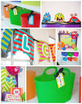 Load image into Gallery viewer, Locker/Luggage Tags | Monster Mania | UPRINT | Schoolgirl Style