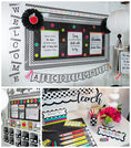 Load image into Gallery viewer, "Black, White & Stylish Brights" | Printable Classroom Decor Bundle | Printable Classroom Decor | Teacher Classroom Decor | Schoolgirl Style