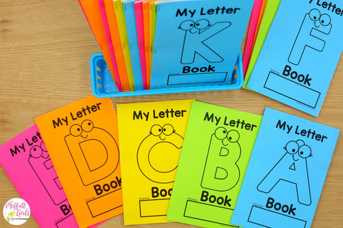 Alphabet Books | Printable Classroom Resource | The Moffatt Girls