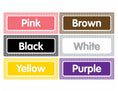 Load image into Gallery viewer, Color Chart | Happy Camper | UPRINT | Schoolgirl Style