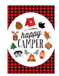Load image into Gallery viewer, Camp Posters | Happy Camper | UPRINT | Schoolgirl Style