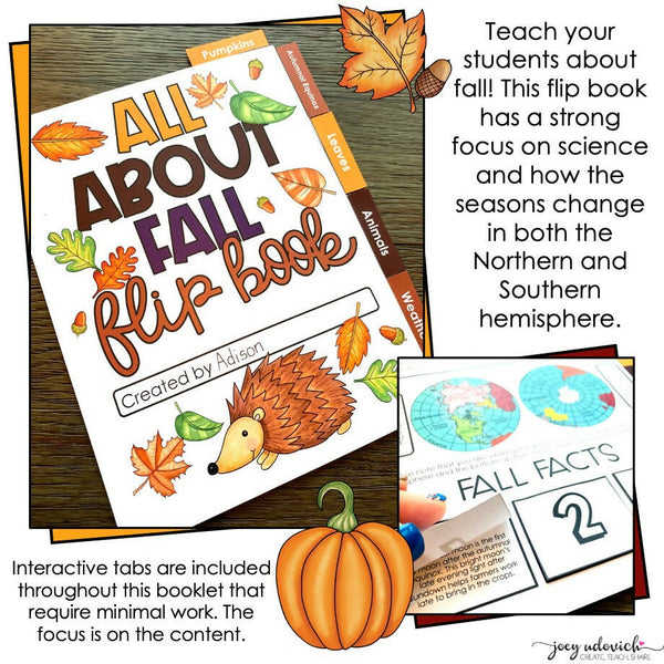 Fall Tree Flip Book – The Pinterested Parent