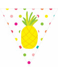 Load image into Gallery viewer, Pennant Banners | Pina Colada Pineapple | UPRINT | Schoolgirl Style