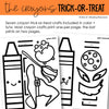 Halloween Craft The Crayons Trick or Treat Activities | Printable Classroom Resource | Miss M's Reading Reading Resources