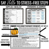 Halloween STEM Challenges & Activities for October | Printable Classroom Resource | Teach Outside the Box- Brooke Brown