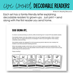 Decodable Readers with CVC Words Bundle Decodable Passages | Printable Classroom Resource | Miss M's Reading Reading Resources