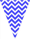 Load image into Gallery viewer, Simple and Stylish Chevron Chic Cobolt Blue