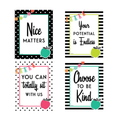 Load image into Gallery viewer, Mini Poster | Set Black, White and Stylish Brights | UPRINT | Schoolgirl Style