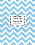 Load image into Gallery viewer, Simple and Stylish Chevron Chic Light Blue
