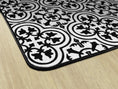 Load image into Gallery viewer, Black & White Tile Classroom Rug by Schoolgirl Style