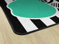 Load image into Gallery viewer, Black White and Stylish Brights Classroom Rug by Schoolgirl Style