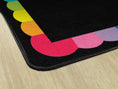 Load image into Gallery viewer, Rainbow Scallop Classroom Rug by Schoolgirl Style