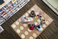 Load image into Gallery viewer, Neutral Sit Spots Classroom Rug by Schoolgirl Style