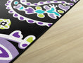 Load image into Gallery viewer, Midnight Orchid Paisley Classroom Rug by Schoolgirl Style