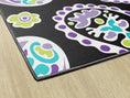 Load image into Gallery viewer, Midnight Orchid Paisley Classroom Rug by Schoolgirl Style