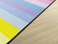 Load image into Gallery viewer, Rainbow Stripes Classroom Rug by Schoolgirl Style