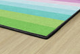 Load image into Gallery viewer, Rainbow Stripes Classroom Rug by Schoolgirl Style