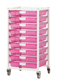 Load image into Gallery viewer, Wide Line, Single Column, 9 Module Cart Tinted Purple by CERTWOODUSA