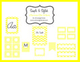Load image into Gallery viewer, Simple and Stylish Chevron Chic Yellow