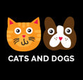 Load image into Gallery viewer, Cats and Gods Cutout Perfect Pets by UPRINT