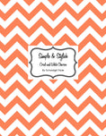 Load image into Gallery viewer, Simple and Stylish Chevron Chic Coral