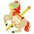 Load image into Gallery viewer, Carousel Horse Cutouts | Vintage Circus | UPRINT | Schoolgirl Style