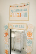 Load image into Gallery viewer, Affirmation Station | Retro Classroom Decor | Good Vibes | UPRINT | Schoolgirl Style