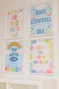 Load image into Gallery viewer, Rainbow Posters | Hello Sunshine | UPRINT | Schoolgirl Style