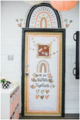Load image into Gallery viewer, Door Décor Bulletin Board Set | Neutral | Simply Stylish Boho Rainbow | UPRINT | Schoolgirl Style