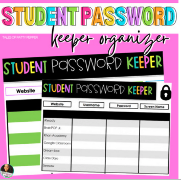 TAKE THE TRICKY AND MAKE IT STICKY - Classroom Password Templates