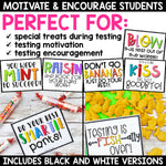 Motivational Testing Notes for Student Encouragement State Testing Motivation