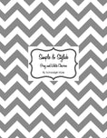 Load image into Gallery viewer, Simple and Stylish Chevron Chic Gray