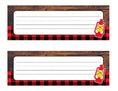Load image into Gallery viewer, Nameplates | Happy Camper | UPRINT | Schoolgirl Style