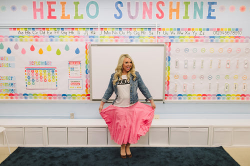 Hello Sunshine Inspirational Classroom Headline by UPRINT