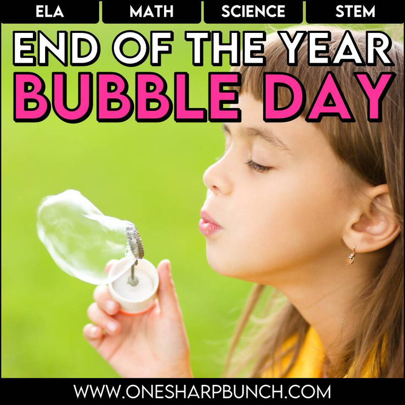 End of the Year Final Countdown Activities - Bubble Day