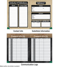 Load image into Gallery viewer, Planner and Organizer | Industrial Cafe | Schoolgirl Style | UPRINT