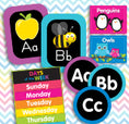 Load image into Gallery viewer, "Just Teach- NEON" Full Bundle Printable Classroom Decor by UPRINT
