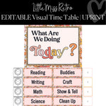 Little Miss Retro | UPRINT | Printable Classroom Decor | Retro Classroom Decor | Teacher Classroom Decor | Schoolgirl Style