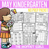 Kindergarten May No Prep Packet by The Moffatt Girls