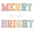 Load image into Gallery viewer, Retro Merry and Bright Holiday Collection | UPRINT | Schoolgirl Style