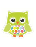 Load image into Gallery viewer, Bright Owl Polka Dot Cut Outs | Bright Owls | UPRINT | Schoolgirl Style