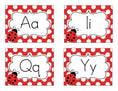 Load image into Gallery viewer, Word Wall Labels | Lovely Ladybugs | UPRINT | Schoolgirl Style
