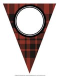 Load image into Gallery viewer, Pennants | World Traveler | UPRINT | Schoolgirl Style