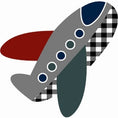 Load image into Gallery viewer, Airplane Cut Outs | World Traveler | UPRINT | Schoolgirl Style