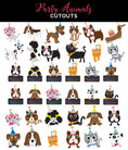 Load image into Gallery viewer, Party Animal Cut Outs | Perfect Pets | UPRINT | Schoolgirl Style