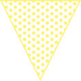 Load image into Gallery viewer, Large Pennant Banner | Hello! Sunshine | UPRINT | Schoolgirl Style